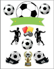 JEDLÝ PAPÍR FOTBAL  3