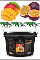 OVOCNÁ NÁPLŇ BEZ CUKRU MARACUJA- MANGO  3,5 KG