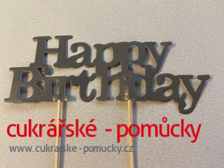 ZÁPICH HAPPY BIRTHDAY ŠEDÝ