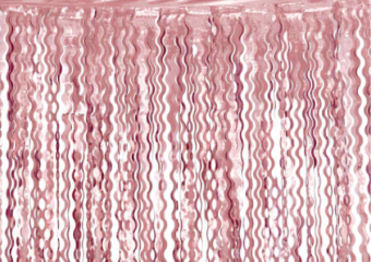 PARTY ZÁVĚS RŮŽOVÝ  100 X 200 CM