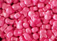 CUKROVÁ DEKORACE ZAJÍČCI ROSE PINK