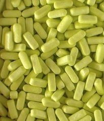 CUKROVÁ DEKORACE TYČINKY LIME GREEN