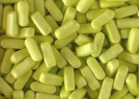 CUKROVÁ DEKORACE TYČINKY LIME GREEN