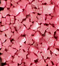 CUKROVÁ DEKORACE MOTÝLEK PINK