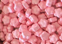 CUKROVÁ DEKORACE KYTIČKY BABY PINK