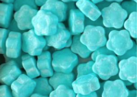 CUKROVÁ DEKORACE KYTIČKY BLUE