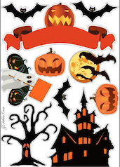 JEDLÝ PAPÍR HALLOWEEN 28