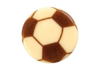 ČOKOLÁDOVÁ DEKORACE MÍČ - FOTBAL  15 KS