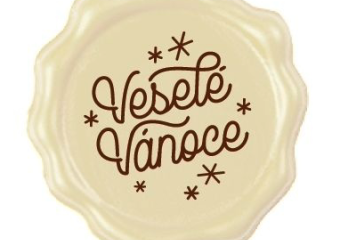 ČOKOLÁDOVÁ DEKORACE VESELÉ VÁNOCE  16 ks