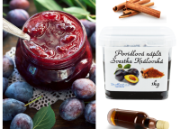 ŠVESTKOVÁ POVIDLA S RUMEM A SKOŘICÍ  1 Kg