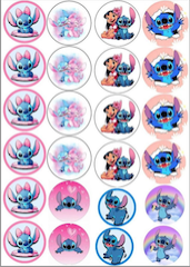 JEDLÝ PAPÍR STITCH MUFFINY I