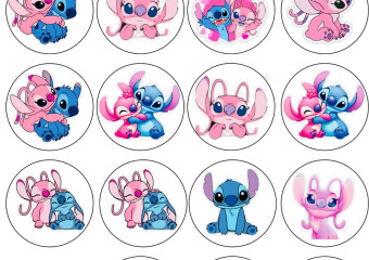 JEDLÝ PAPÍR STITCH MUFFINY III