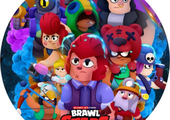 JEDLÝ PAPÍR BRAWL STARS I