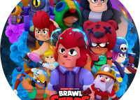 JEDLÝ PAPÍR BRAWL STARS I