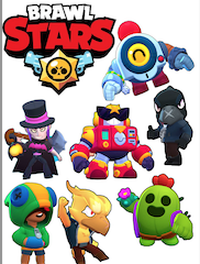 JEDLÝ PAPÍR BRAWL STARS II