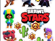 JEDLÝ PAPÍR BRAWL STARS III