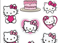 JEDLÝ PAPÍR HELLO KITTY 6
