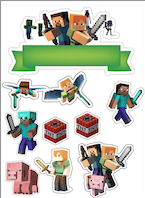 JEDLÝ PAPÍR  MINECRAFT  14