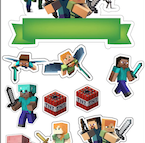 JEDLÝ PAPÍR  MINECRAFT  14