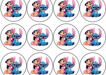 JEDLÝ PAPÍR STITCH MUFFINY IV