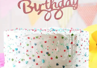ZÁPICH HAPPY BIRTHDAY TŘPYTIVÝ ROSE GOLD