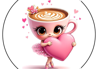 JEDLÝ PAPÍR BALLERINA CAPPUCCINA 1