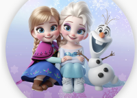 JEDLÝ PAPÍR FROZEN - LEDOVÉ KRÁLOVSTVÍ