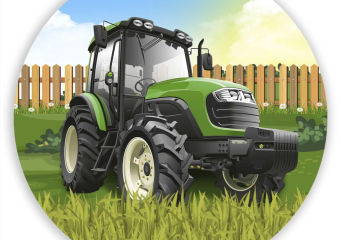 JEDLÝ PAPÍR TRAKTOR  5