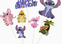 náhled - ZÁPICHY NA DORT STITCH