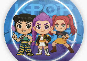 JEDLÝ PAPÍR  K - POP LOVKYNĚ DÉMONŮ