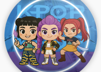 JEDLÝ PAPÍR  K - POP LOVKYNĚ DÉMONŮ