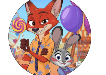 JEDLÝ PAPÍR JUDY A NICK ZOOTROPOLIS 3