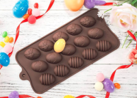 SILIKONOVÁ FORMA NA ČOKOLÁDOVÁ VAJÍČKA