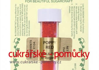 PRACHOVÁ BARVA  POPPY RED